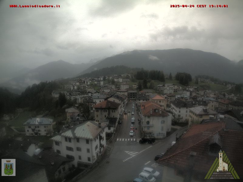 webcam panoramica Vigo di Cadore - Laggio di Cadore